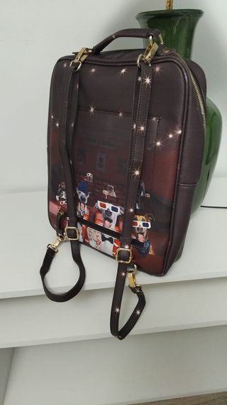 Mochila Parfois Perros Cine Palomitas Pop Corn