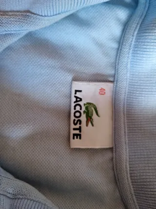 Polo Lacoste Mujer Azul