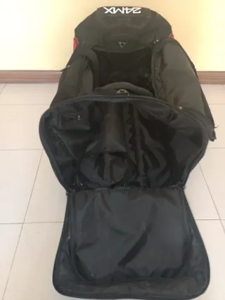 Bolsa Trolley 24MX Negra y Roja