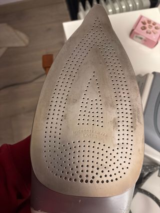 Plancha de vapor Rowenta gris