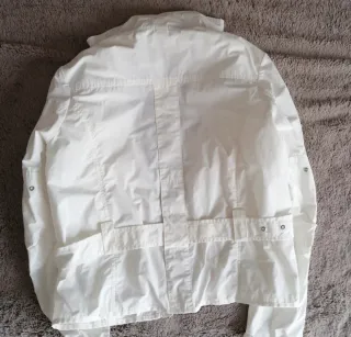 Chaqueta blanca entretiempo mujer