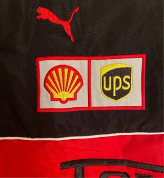 Chaqueta Ferrari F1 Racing Negra Roja