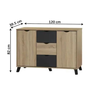 OFERTA!! APARADOR PUERTAS Y CAJONES a 99€