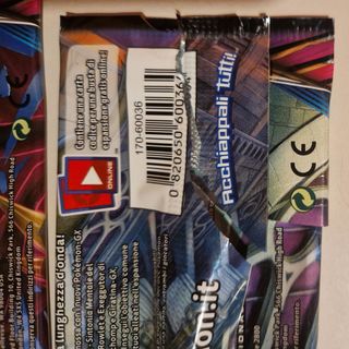 Bustine Pokemon Sole e Luna Sintonia Mentale VUOTE