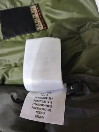 Chaleco Napapijri verde oliva