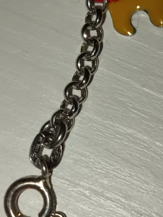 Braccialetto argento elefanti donna/bambina.