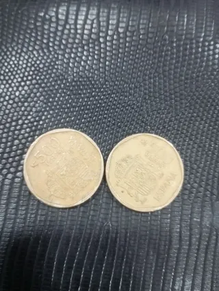 2 Monedas 500 Pesetas