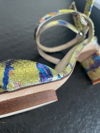 Sandalias nuevas Del Pozo Piel  Multicolor