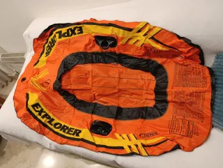 Barca hinchable Intex Explorer con remos