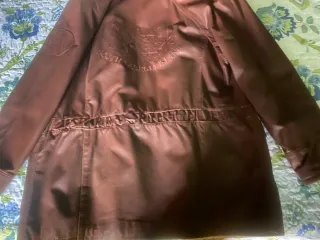 Giubbotto vintage pelle marrone