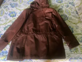 Giubbotto vintage pelle marrone