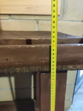 Banco de trabajo de madera