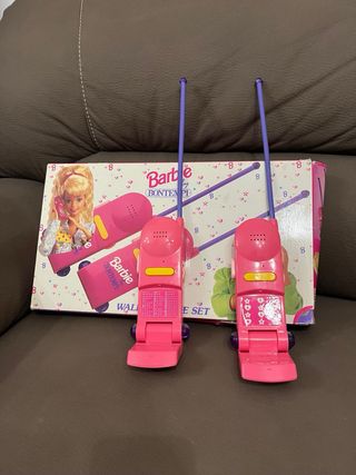 3 Telefoni Walkie Talkie Barbie Vintage