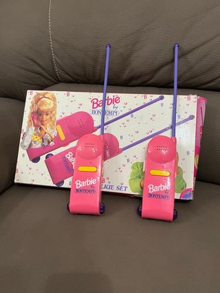 3 Telefoni Walkie Talkie Barbie Vintage
