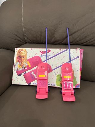 3 Telefoni Walkie Talkie Barbie Vintage