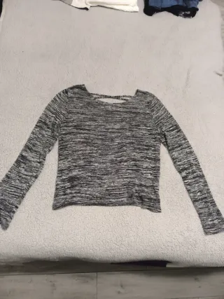 Camiseta manga larga con espalda cruzada