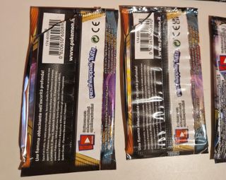 Bustine Pokemon miste x7 VUOTE