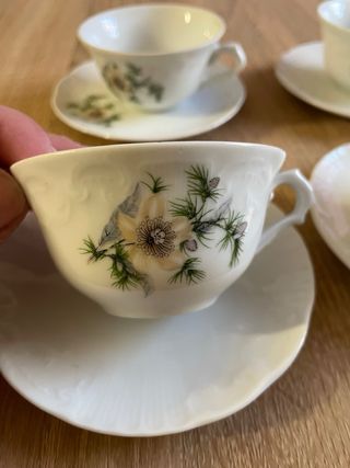 Juego Tazas y Azucarero Vista Alegre