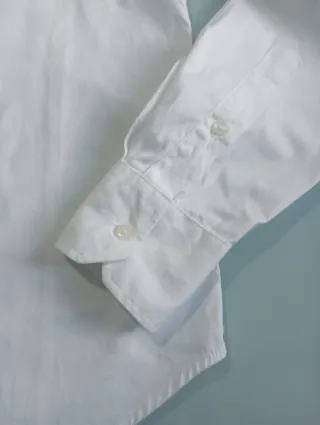 Camisa blanca Sisley  M 38