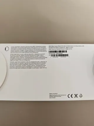 Apple Watch SE 2ª Gen Azul/Plata