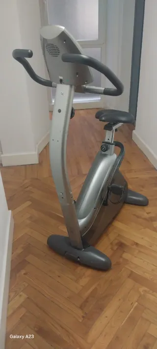 Bicicleta Estática Gris