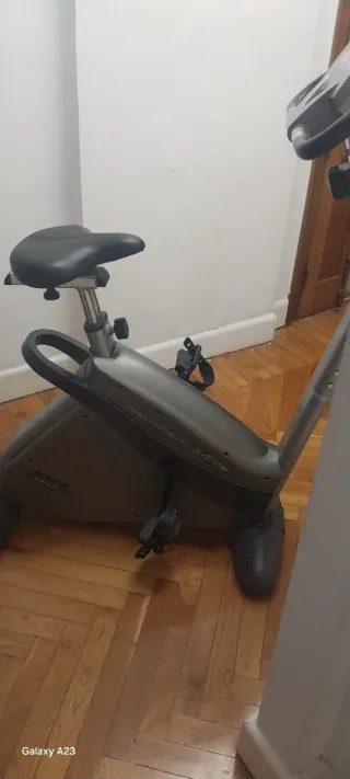 Bicicleta Estática Gris