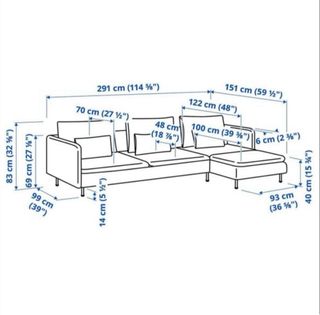 Sofá Modular Ikea Söderman Verde