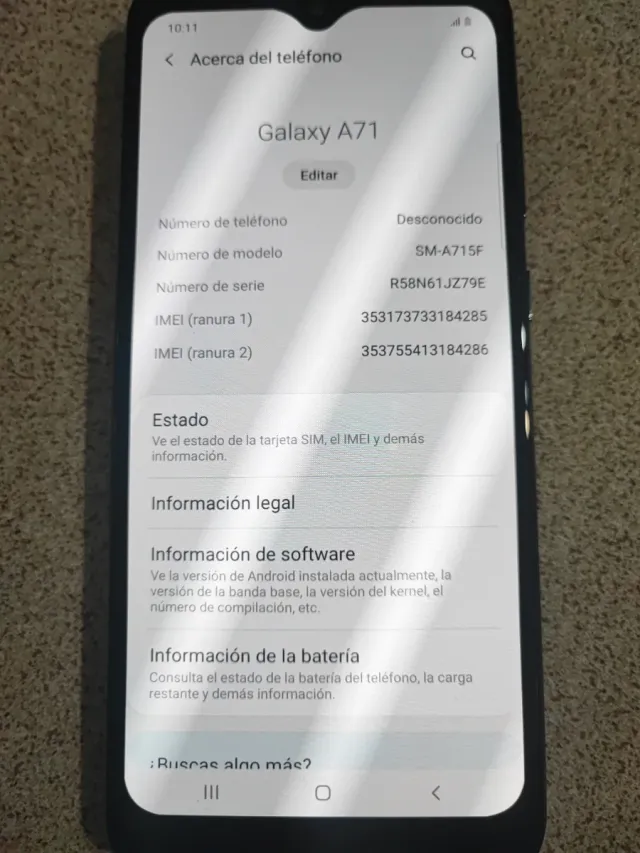 Samsung Galaxy A71