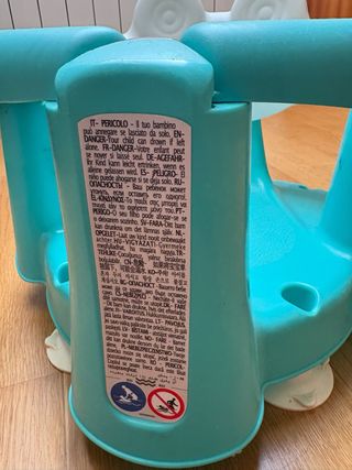 Asiento Baño Bebé Rana Baby Bath Seat