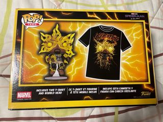 Funko Pop Spider-Man No Way Home con camiseta