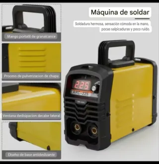 Máquina Soldar Inverter Portátil ARC-225