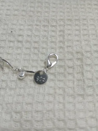 Pulsera Plata con tréboles y Circonitas