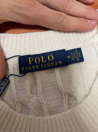Jersey Polo Ralph Lauren Blanco