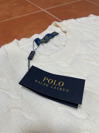 Jersey Polo Ralph Lauren Blanco