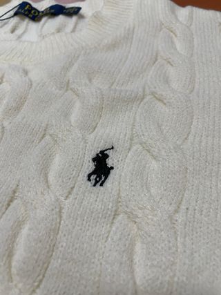 Jersey Polo Ralph Lauren Blanco