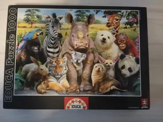 Puzzle Educa 1000 Piezas Animales