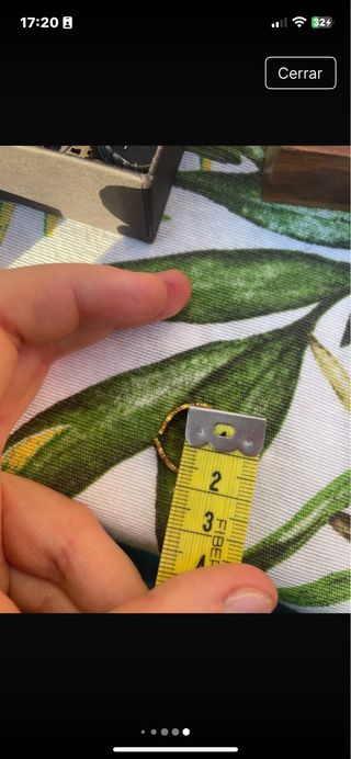 Anillo dorado ajustable con turquesa