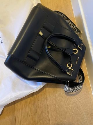 Borsa secchiello Kelly Kross con pochette removib