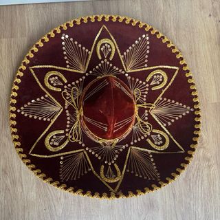 Sombrero Mexicano Vintage Bordado