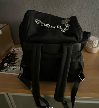 Mochila Tous Beige y Plateada