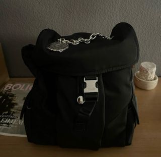 Mochila Tous Beige y Plateada