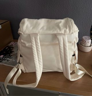 Mochila Tous Beige y Plateada