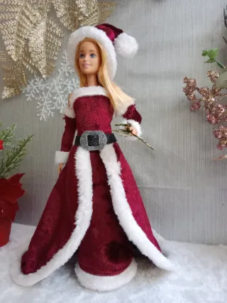 Barbie Mamá Noel Personalizada