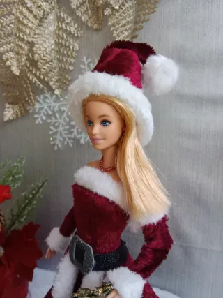 Barbie Mamá Noel Personalizada