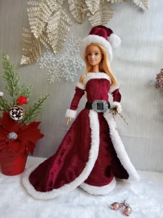 Barbie Mamá Noel Personalizada