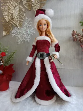 Barbie Mamá Noel Personalizada