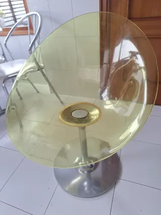 Sedia Eros Kartell Gialla Trasparente