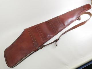 Funda cuero escopeta/rifle