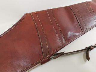 Funda cuero escopeta/rifle