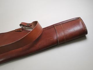 Funda cuero escopeta/rifle